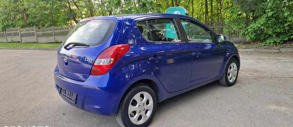 Hyundai i20 cena 17300 przebieg: 128000, rok produkcji 2011 z Bartoszyce małe 191